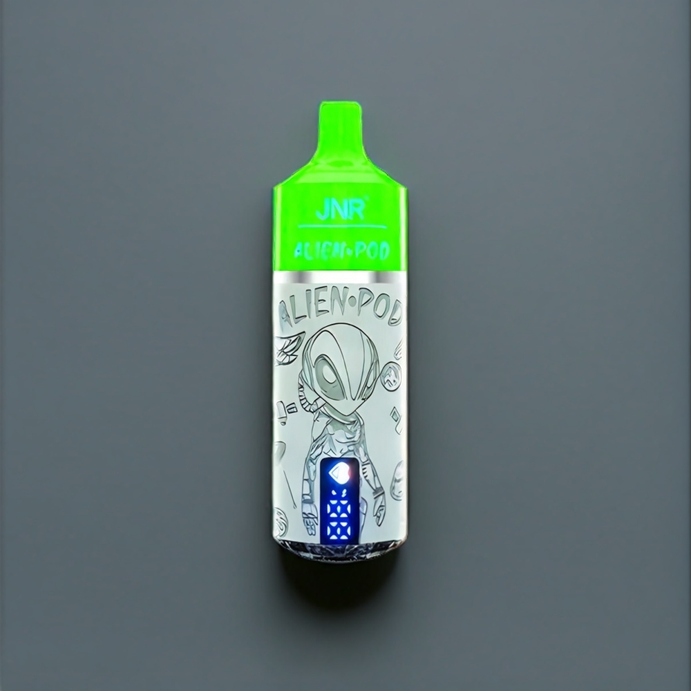 JNR Alien Pod Belgique Grossiste 13000 Puffs et Charge Rapide Type-C Fraise Kiwi