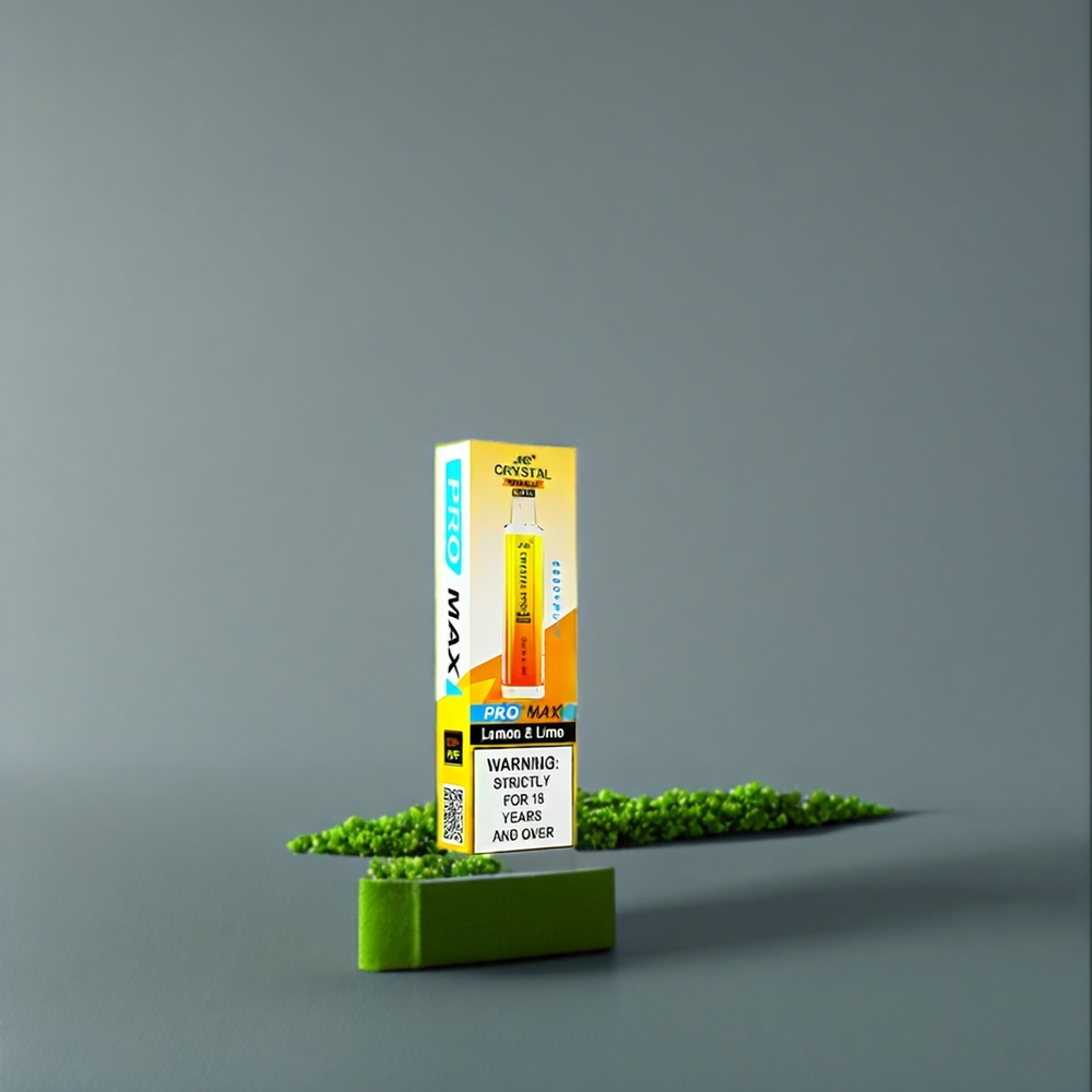 JNR Crystal Pro Max 5000 Puffs Belgique Grossiste Citron  Citron Vert 12ml 1400mAh