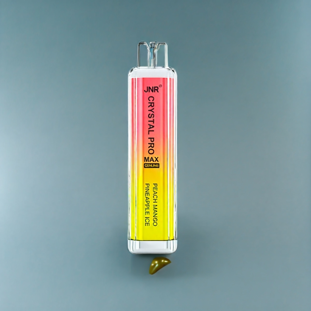 JNR Crystal Pro Max 5000 Puffs Vape Belgique Grossiste Pêche Mangue Ananas Glacé 1400mAh 12ml