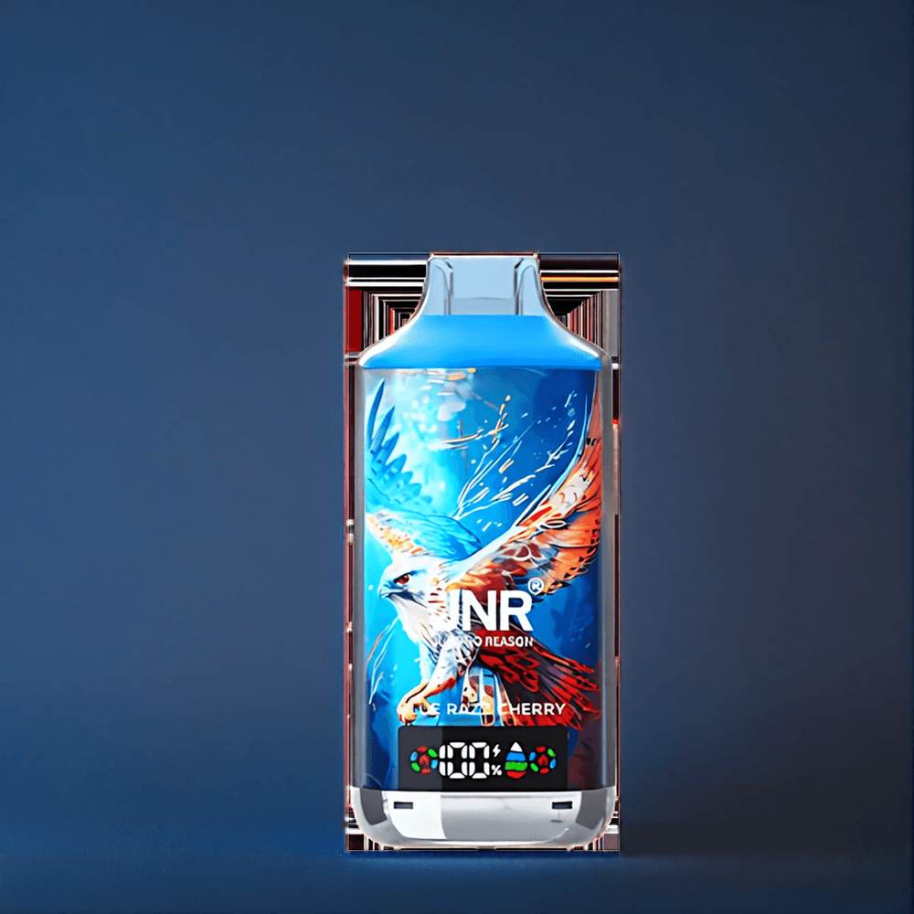 JNR Falcon X 18000 Puffs Belgique Grossiste 750mAh 24ml Dual Mesh Bleu Razz Cerise