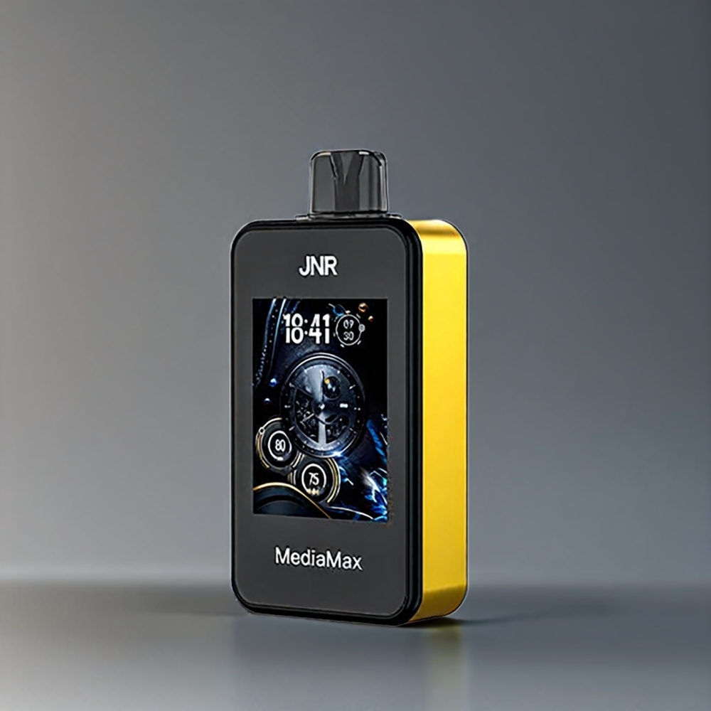 JNR MediaMax Belgique Grossiste 40000 Puffs HD Display Fraise Banane