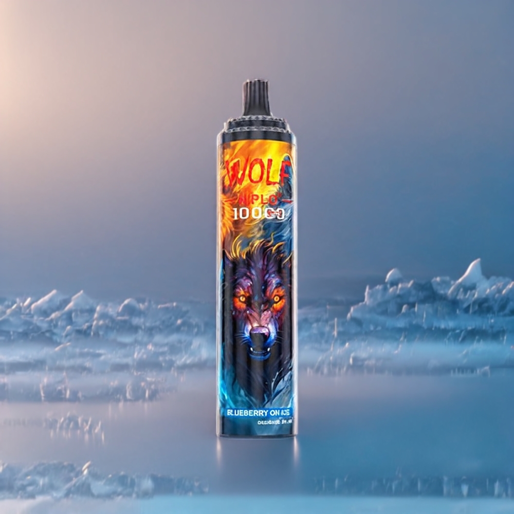JNR Wolf 10000 Puffs 20ml 5 Belgique Grossiste Myrtille Sur Glace