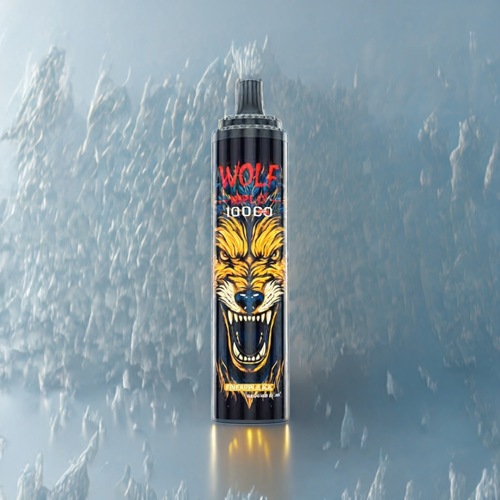 JNR Wolf 10000 Puffs Belgique Grossiste 20ml 5 Glace Ananas