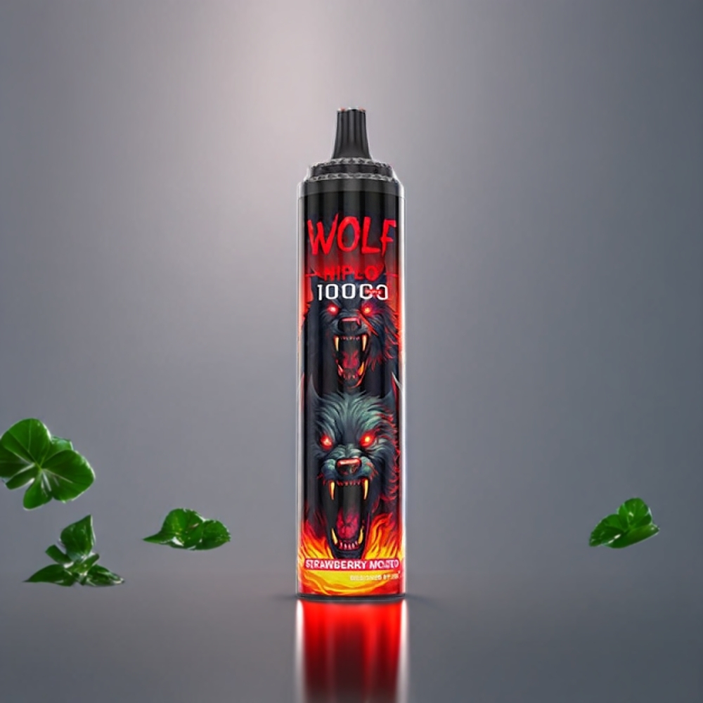 JNR Wolf 10000 Puffs Belgique Grossiste 20ml 5 Mojito Fraise