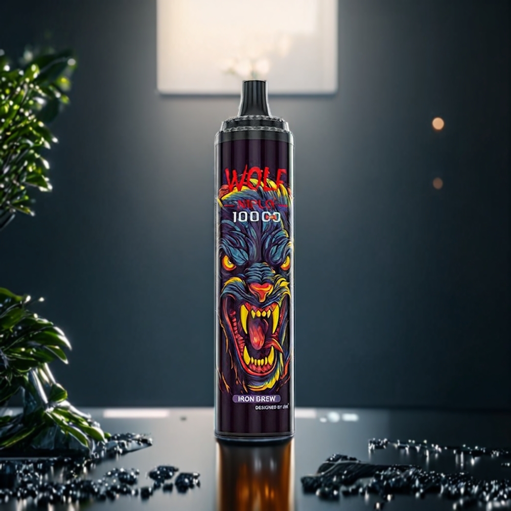 JNR Wolf 10000 Puffs Belgique Grossiste Fer Brasserie 10 Ohm 20ml