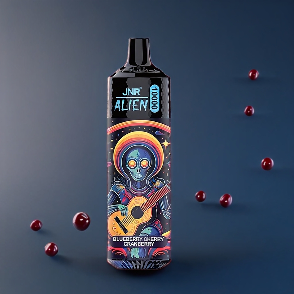 Jnr Alien Belgique Grossiste 10000 Puffs 850mAh Type-C Bleu Cerise Cranberry