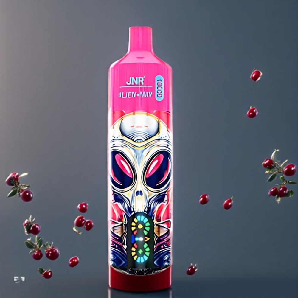 Jnr Alien Max Belgique Grossiste 18000 Puffs Dual Mesh Coil  Double Cœur Cerise Baie