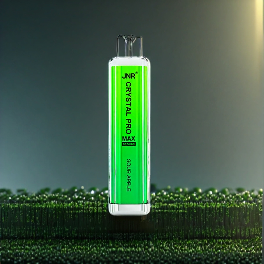 Jnr Crystal Pro Max 5000 Puffs Belgique Grossiste 1400mAh 12ml Pomme Acidulée