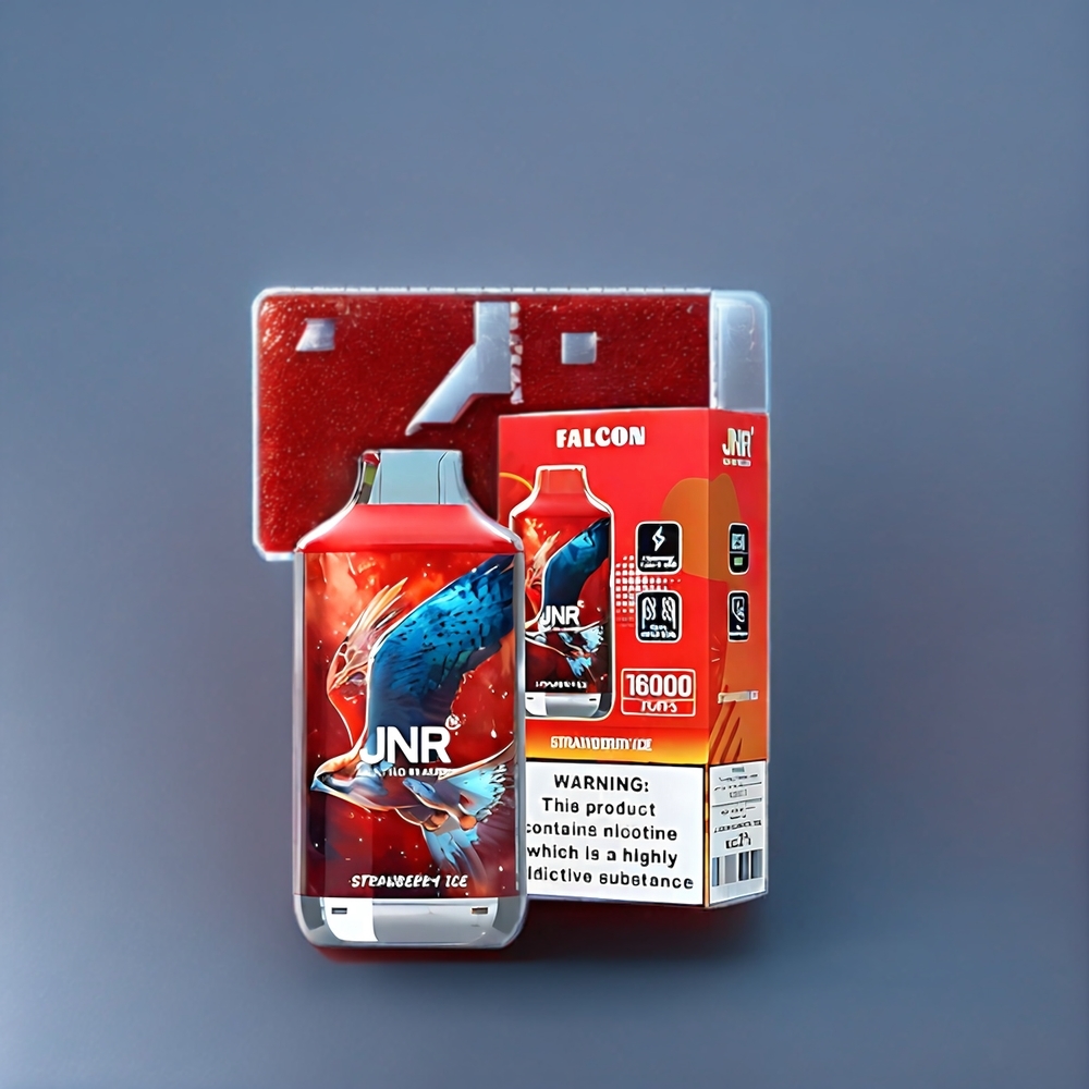 Jnr Falcon 16000 Puffs 22ml Belgique Grossiste Fraise Glacée