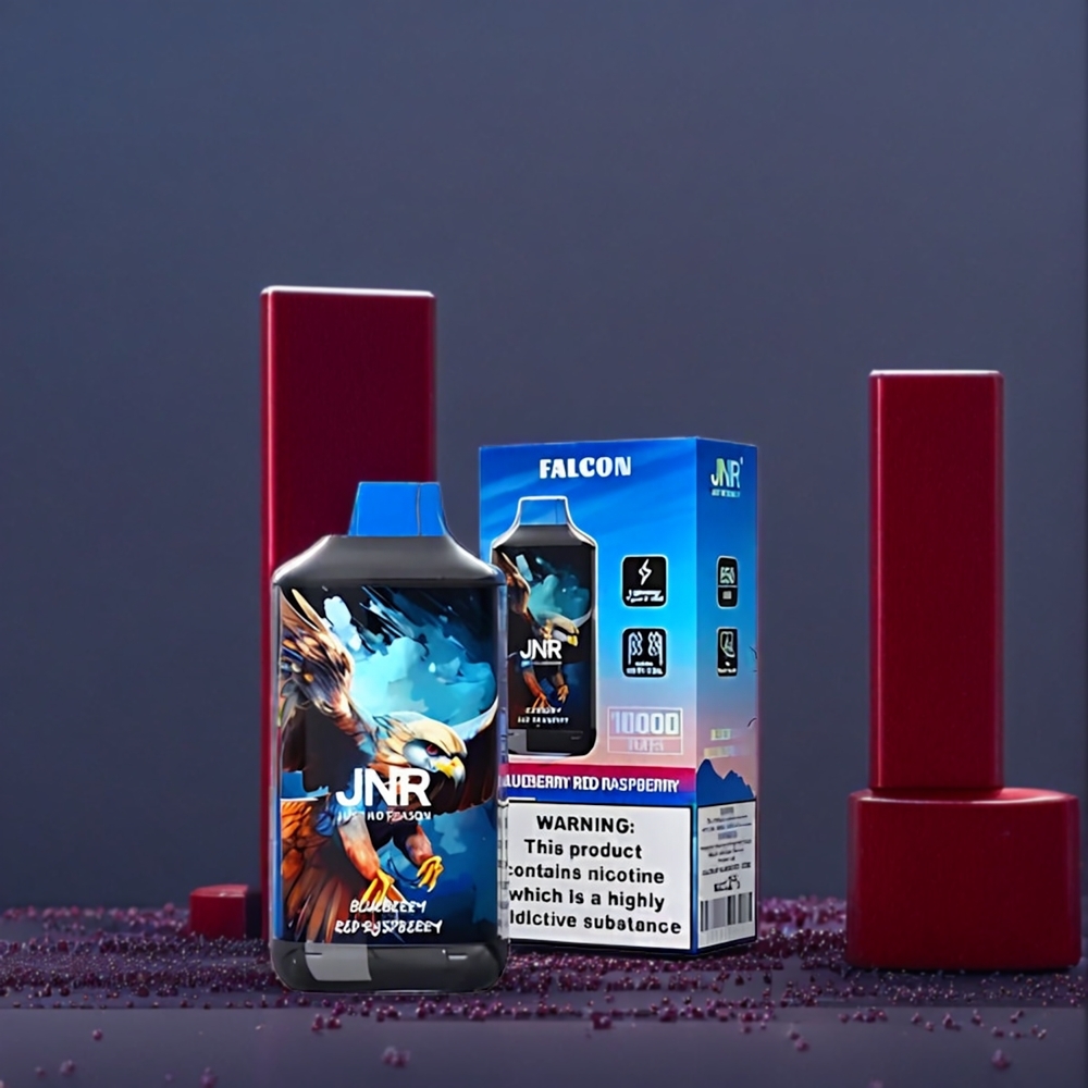 Jnr Falcon 16000 Puffs 850 mAh Belgique Grossiste Myrtille Framboise Rouge