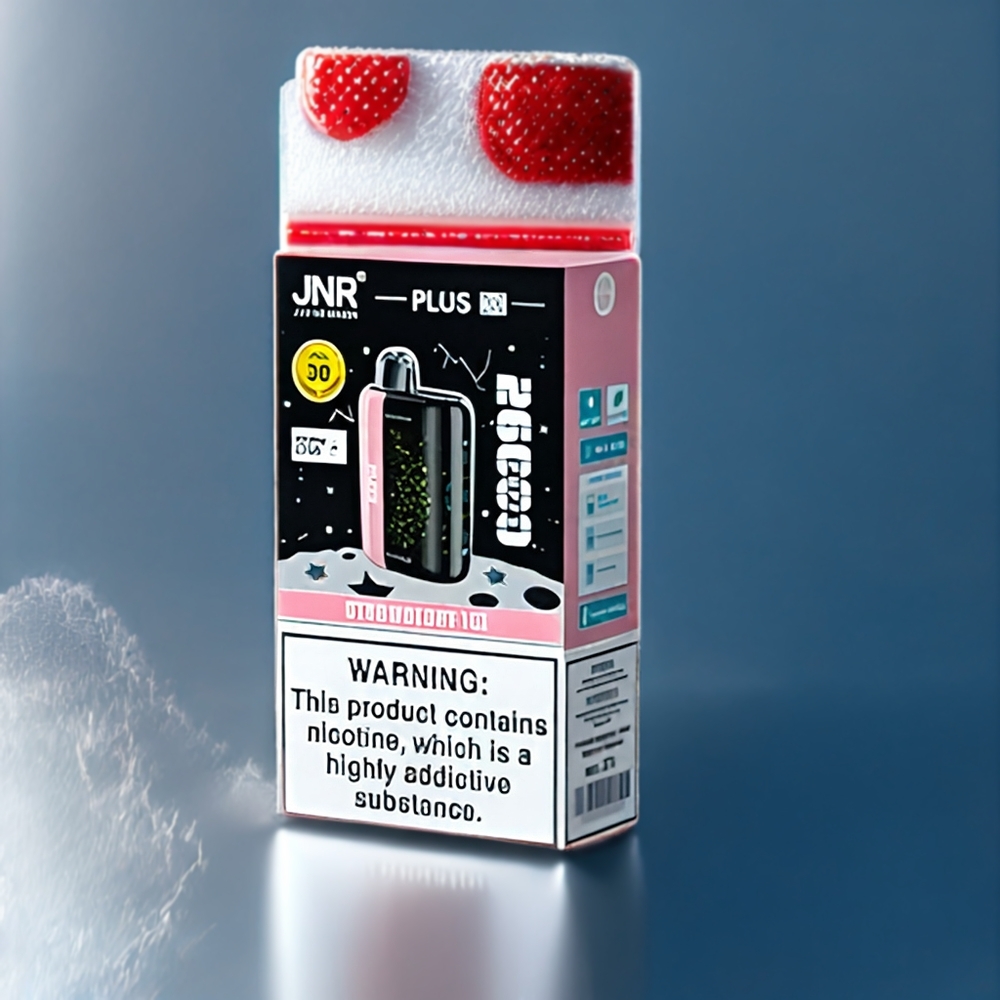Jnr Plus-X 26000 Puffs Belgique Grossiste 28ml 850 mAh Fraise Glacée