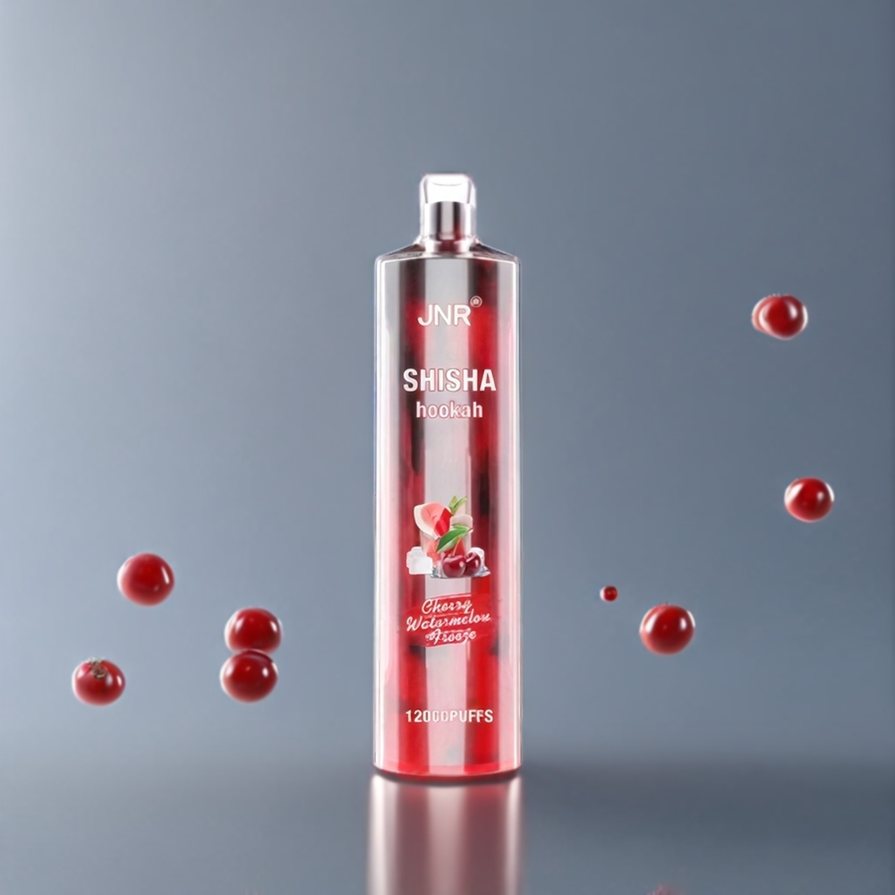 Jnr Shisha Hookah 12000 Puffs 24ml Belgique Grossiste Cerise Pastèque Glacée