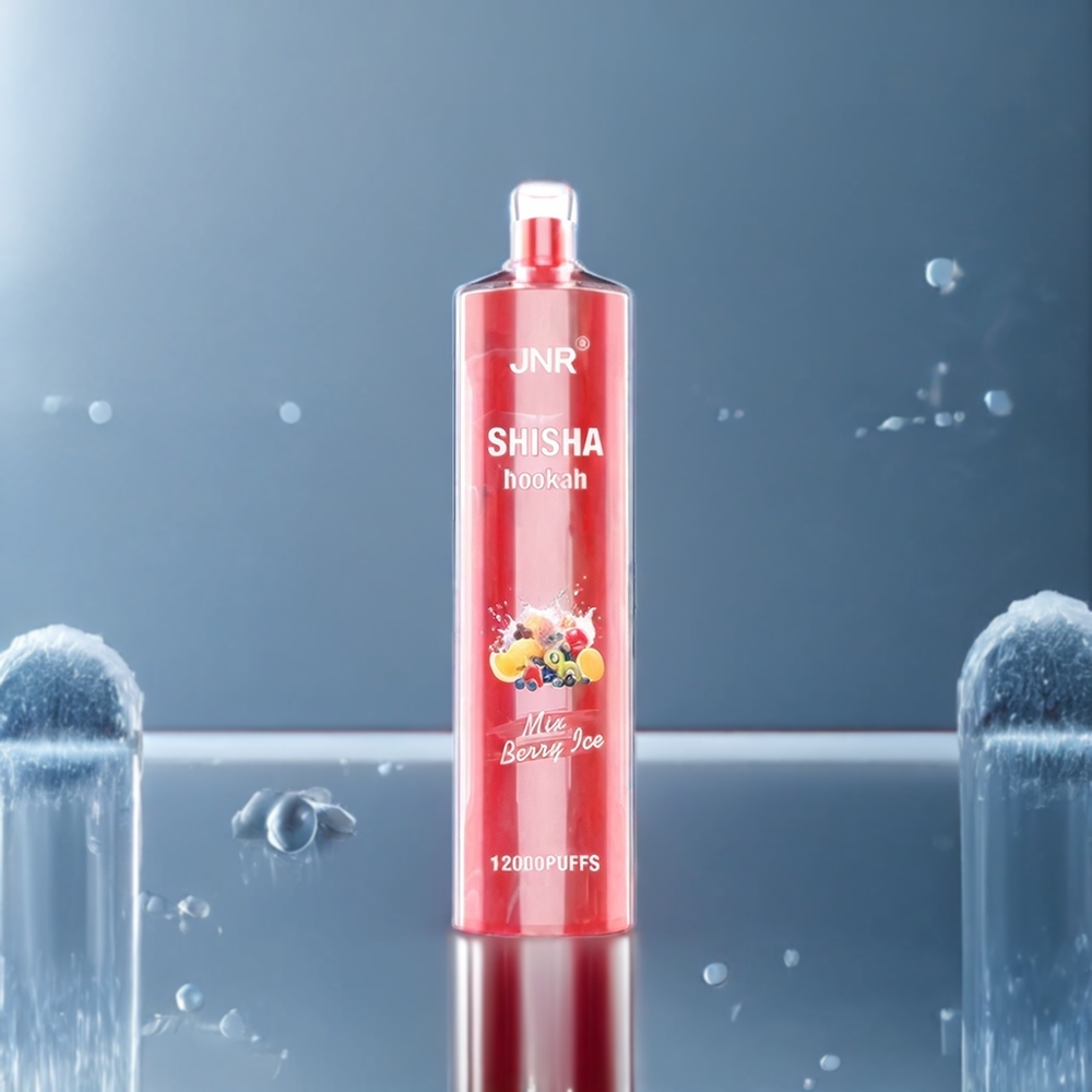 Jnr Shisha Hookah 12000 Puffs Vape Baie Glacée Belgique Grossiste 750mAh 24ml