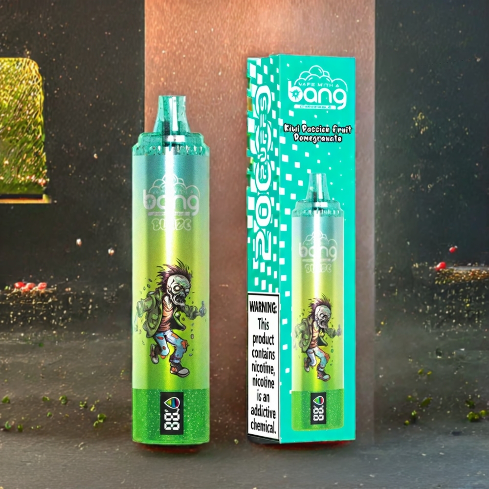 Kiwi Fruit de la Passion Goyave Bang Blaze Tornado 20000 Puffs Belgique Grossiste Type-C Airflow Réglable