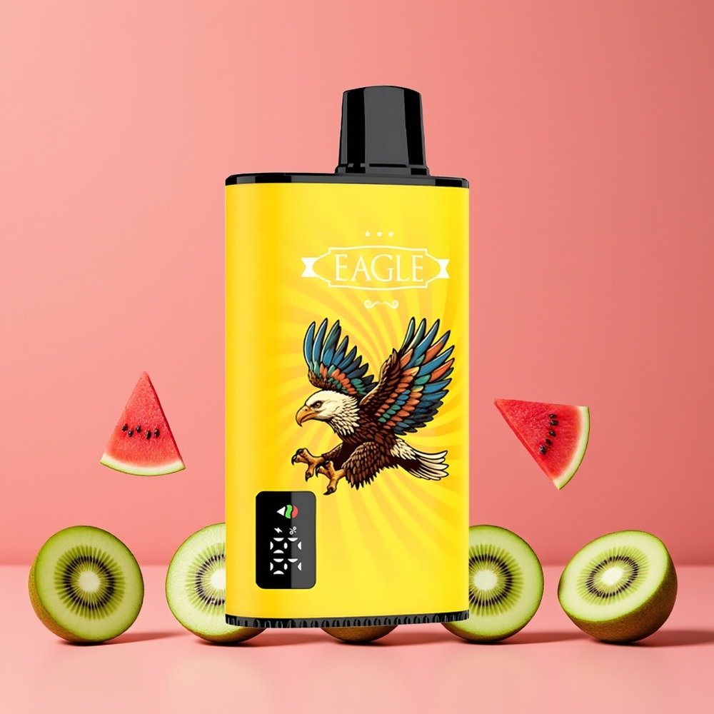 Kiwi Pastèque Glacé JNR Eagle Smart 23000 Puffs Belgique Grossiste 25ml 2