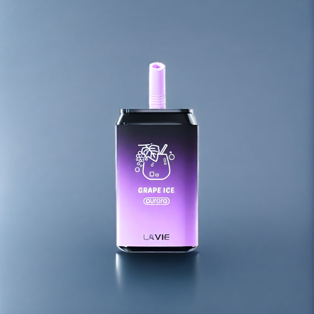 LAVIE Aurora Belgique Grossiste 11000 Puffs 22ML Vape Glace Raisin