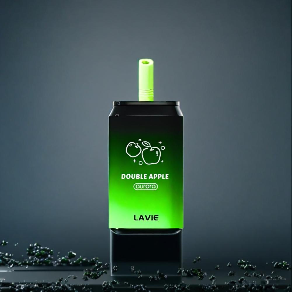 LAVIE Aurora Belgique Grossiste 11000 Puffs Double Pomme 22ML 650mAh Type C