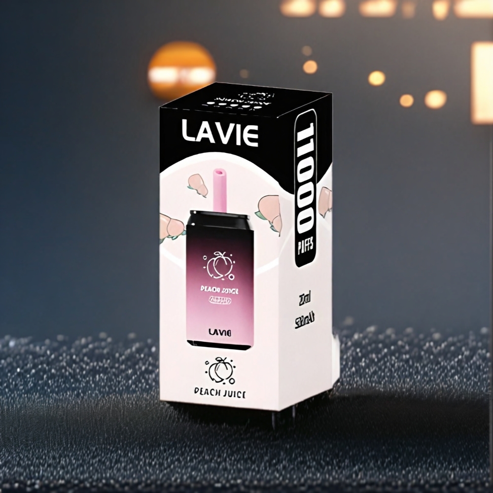 LAVIE Aurora Belgique Grossiste 11000 Puffs Type C Rechargeable Jus de Pêche