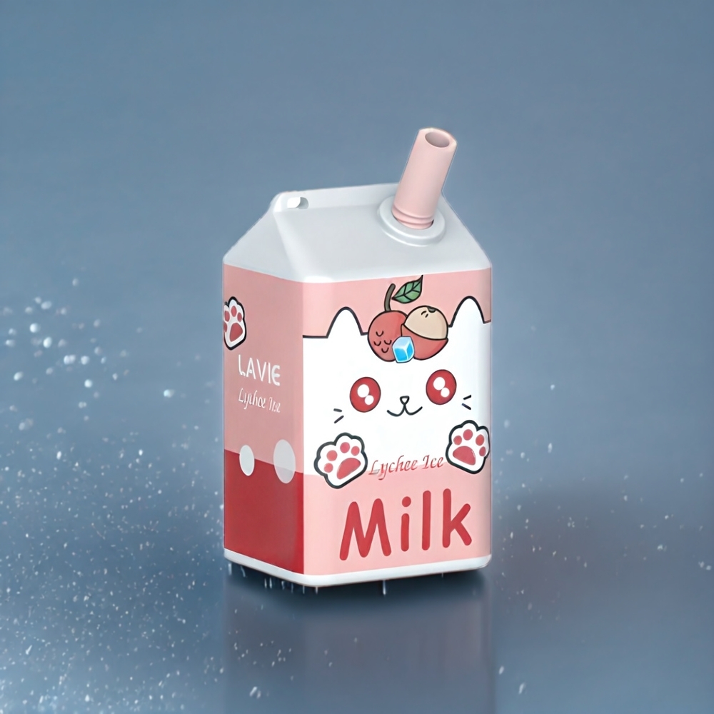LAVIE Lait 7000 Puffs Belgique Grossiste 16ML 600mAh Vape Lychee Glace