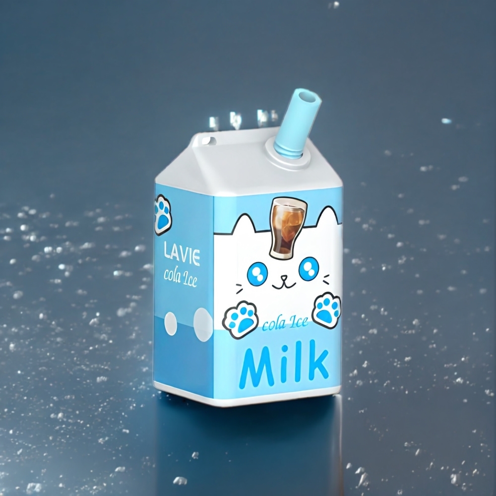 LAVIE Milk 7000 Puffs Belgique Grossiste Vape Cola Glacée 16ML 600mAh