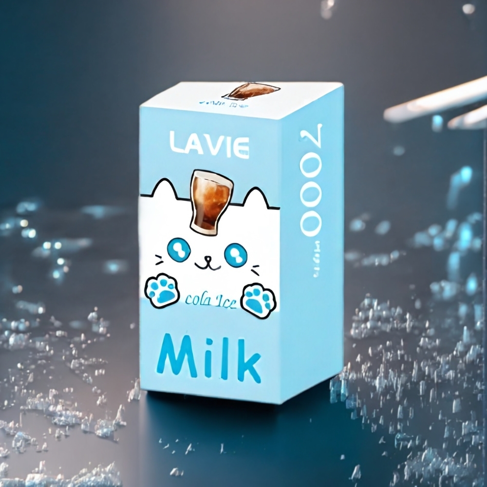LAVIE Milk 7000 Puffs Belgique Grossiste Vape Cola Glacée 16ML 600mAh