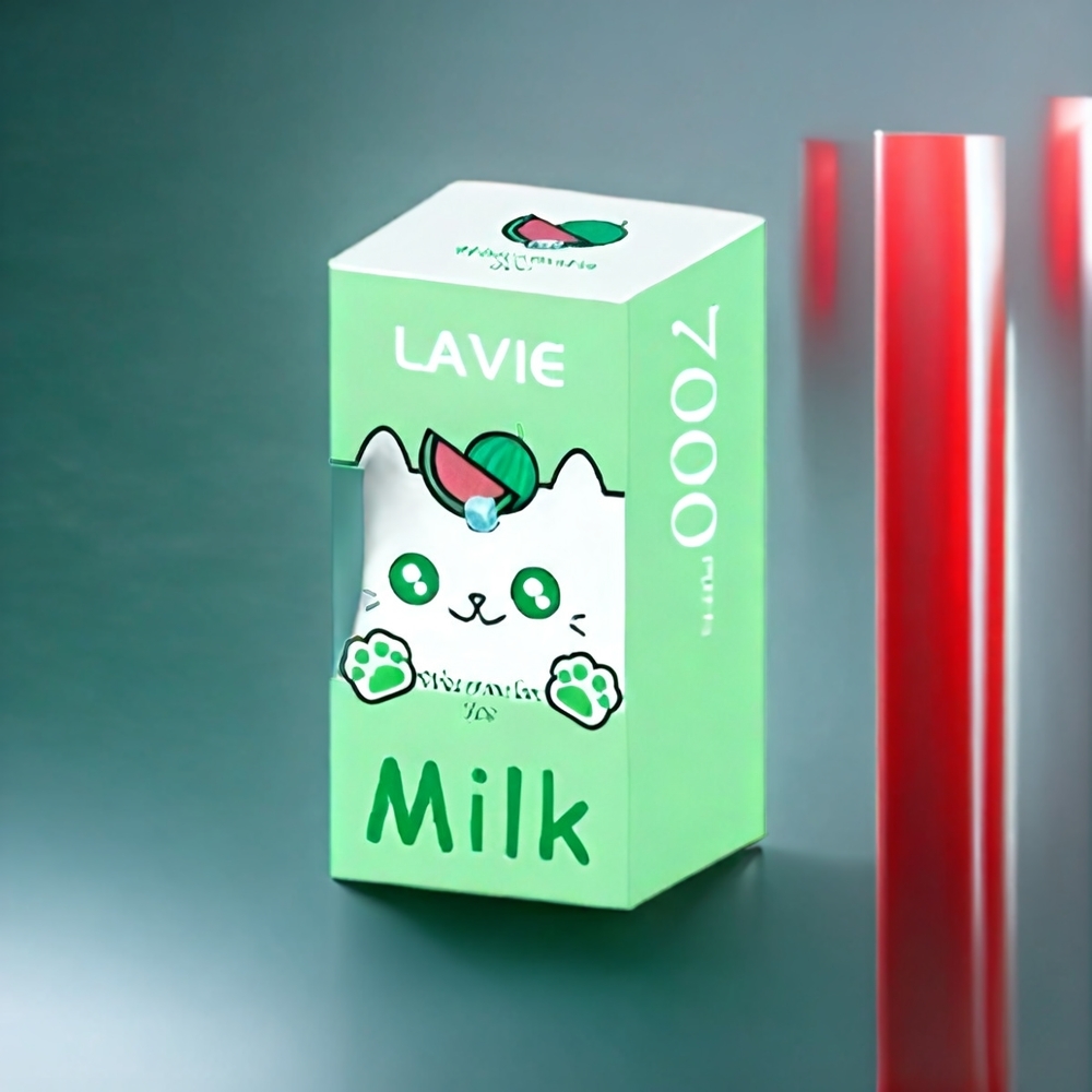 LAVIE Milk Belgique Grossiste 7000 Puffs Eau Glace Pastèque 16ML 5