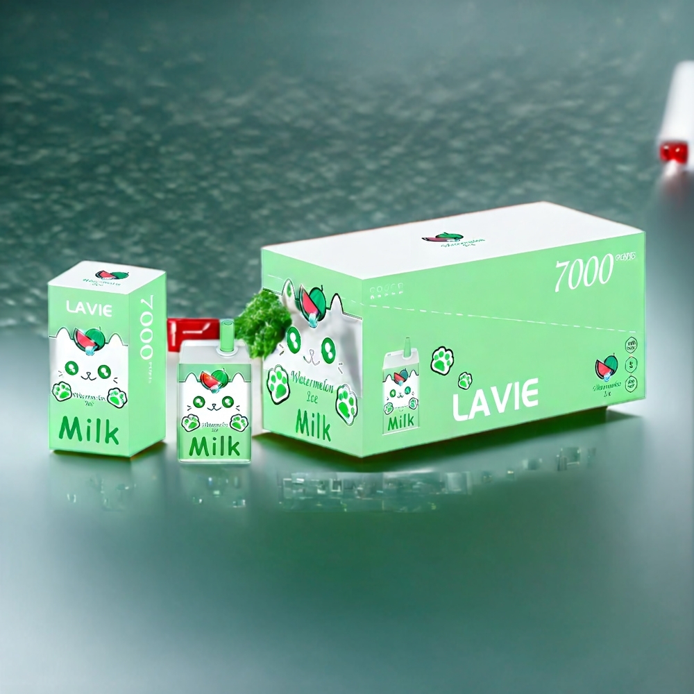 LAVIE Milk Belgique Grossiste 7000 Puffs Eau Glace Pastèque 16ML 5