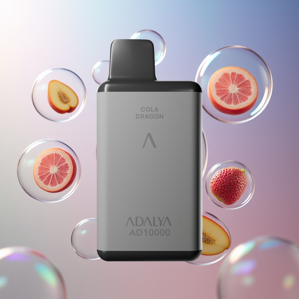 Lady Killer Adalya AD 10000 Puffs Gris Spatial USB-C Belgique Grossiste 14 ml
