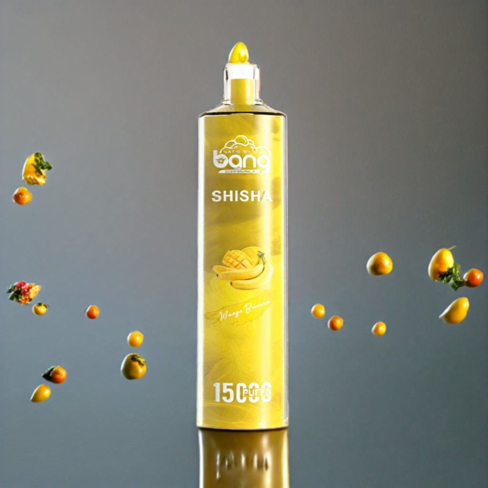 Mangue Banane Bang Shisha 15000 Puffs Belgique Grossiste 23ml 5 Nicotine