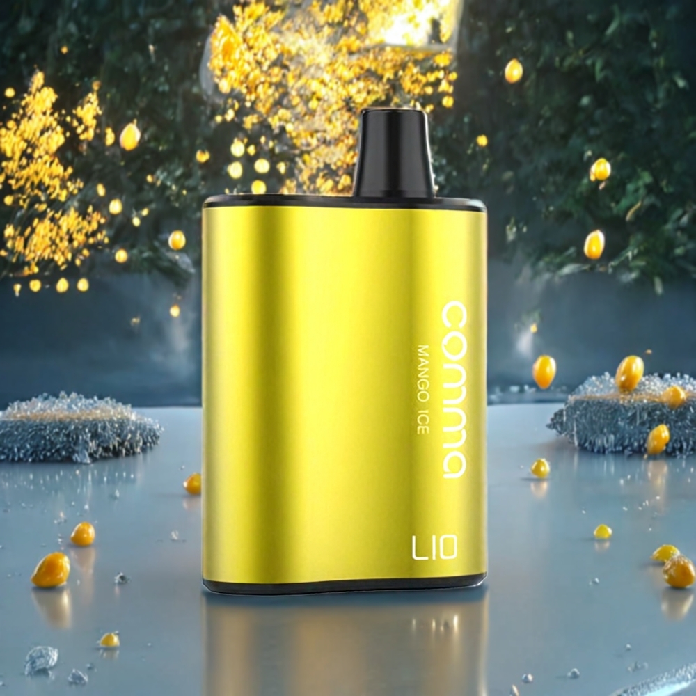 Mangue Glacée LIO COMMA 5000 Puffs Belgique Grossiste 15ml 900mAh
