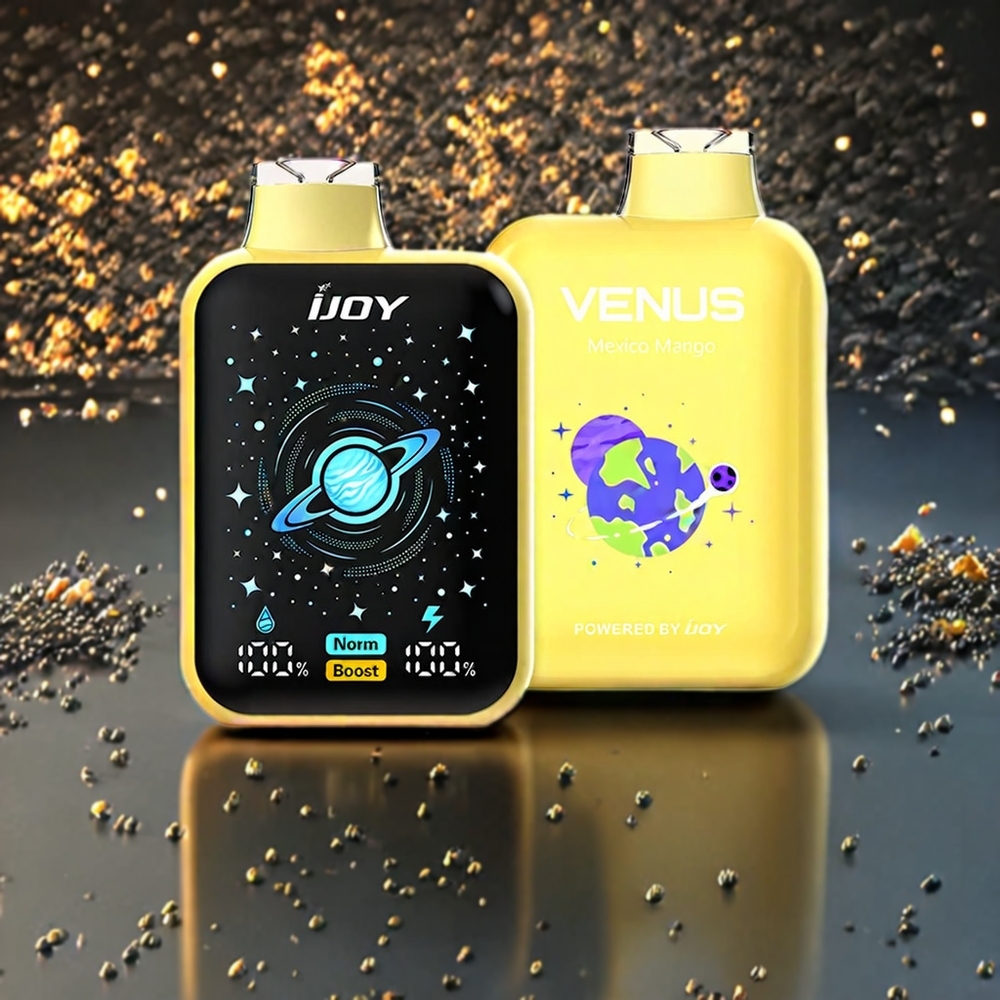 Mangue Mexique IJOY VENUS 25000 Puffs 20ML Belgique Grossiste Dual Mesh Coil