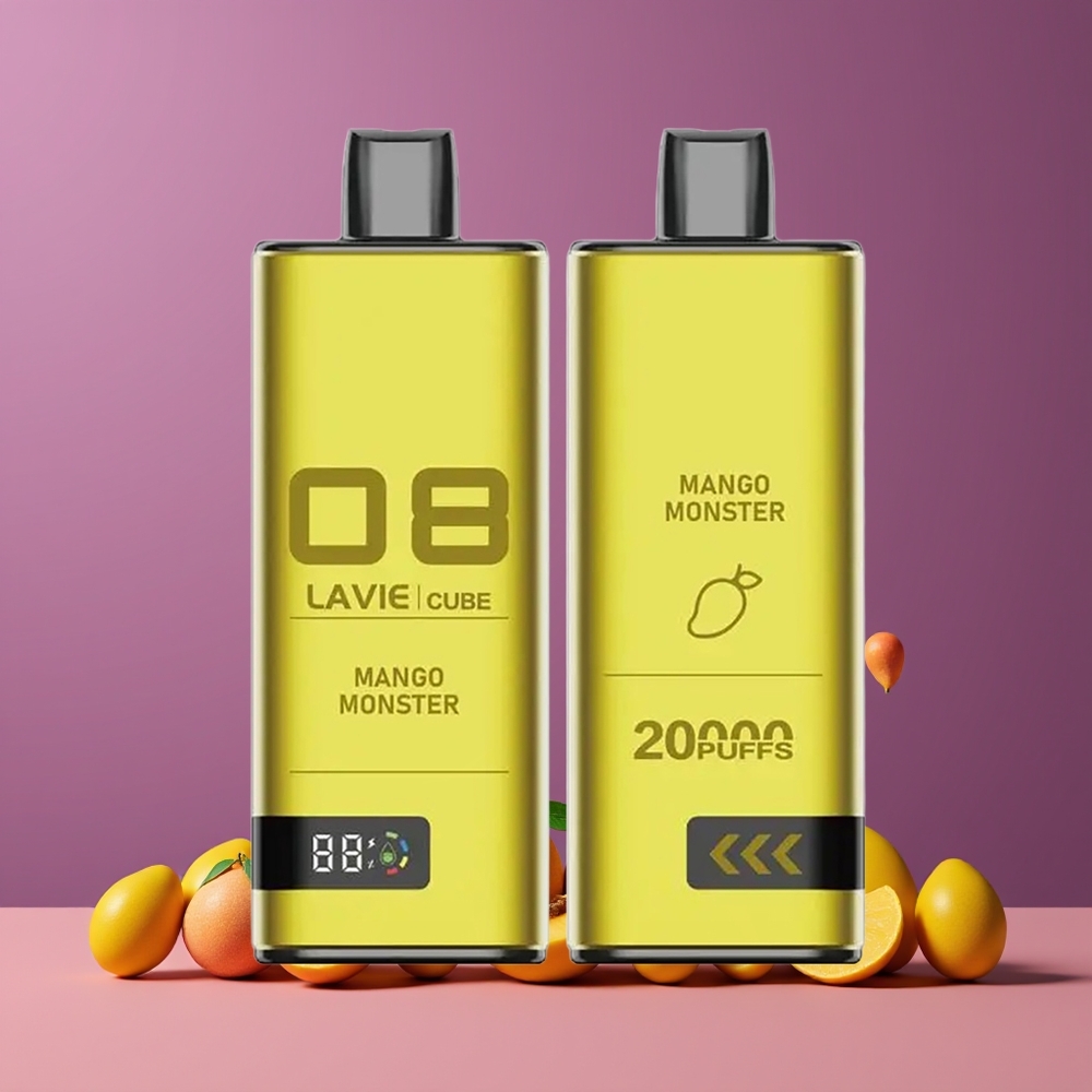 Mangue Monstre Lavie Cube 20000 Puffs 28ML Belgique Grossiste Type C