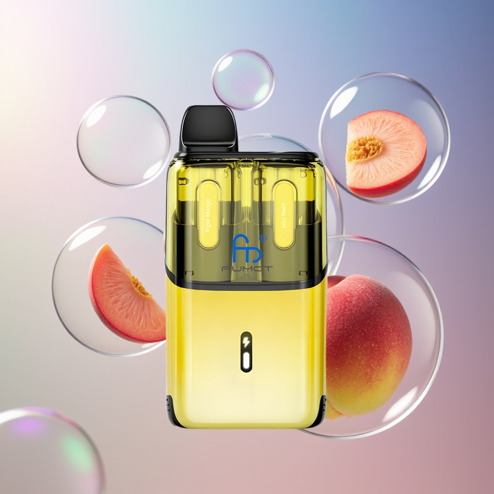 Mangue Triple  Pêche Juteuse Fumot Ultra T32000 32000 Puffs Belgique Grossiste 800mAh