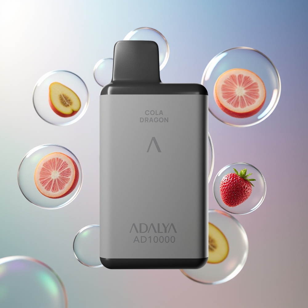 Menthe Adalya AD 10000 Puffs Rechargeable USB-C Belgique Grossiste 14 ml 2