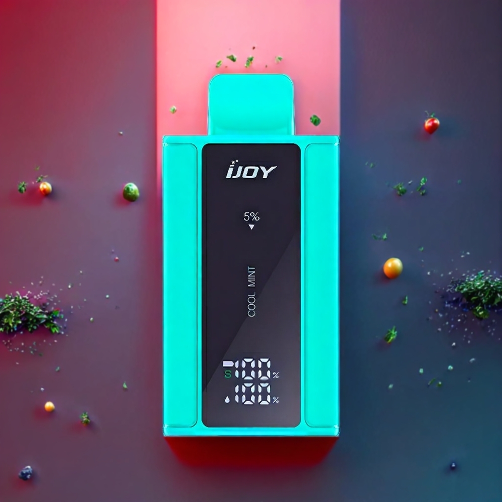 Menthe Fraîche IJOY Captain 10000 Puffs Belgique Grossiste 18ml 5