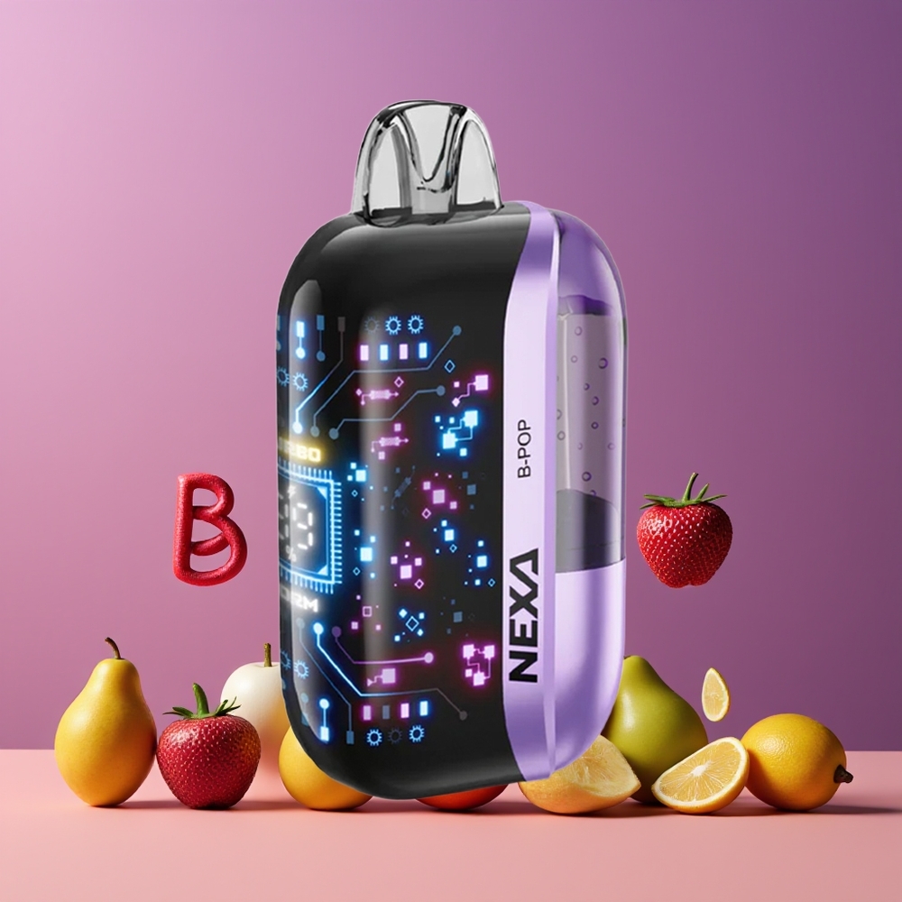 Menthe Fraîche NEXA Ultra 50000 Puffs B-Pop Belgique Grossiste 20ml 800mAh