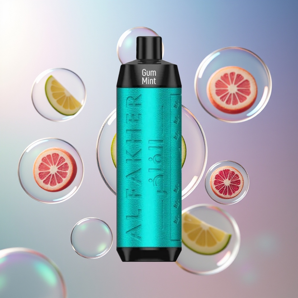 Menthe Gomme Al Fakher Crown Bar 8000 18ml 8000 Puffs Belgique Grossiste