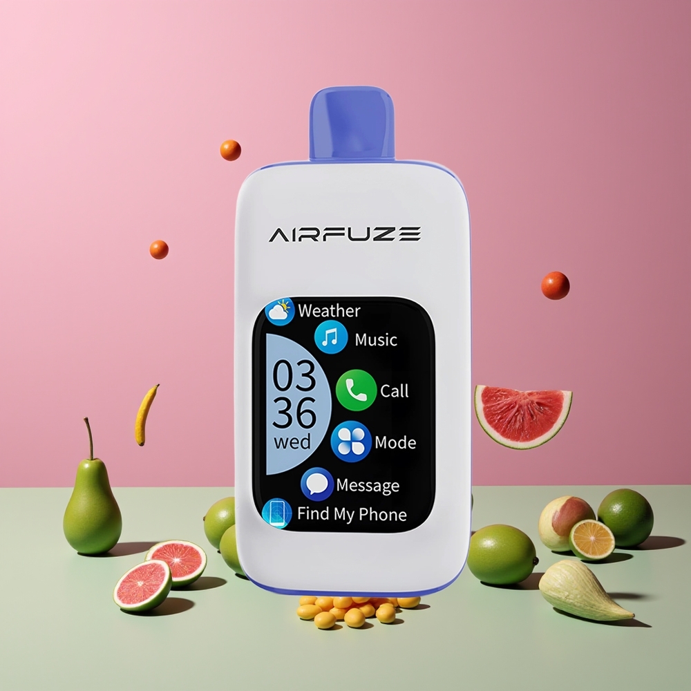 Menthe Miami AirFuze Smart Pro 40000 Puffs 20ML Belgique Grossiste 900mAh Rechargeable