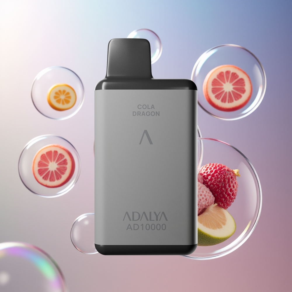 Mi Amor Adalya AD 10000 Puffs Belgique Grossiste Gris Spatial  USB-C Rechargeable