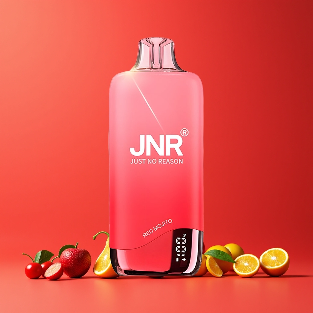 Mojito Rouge JNR Rainbow 10500 Bouffées Belgique Grossiste 18ml 5