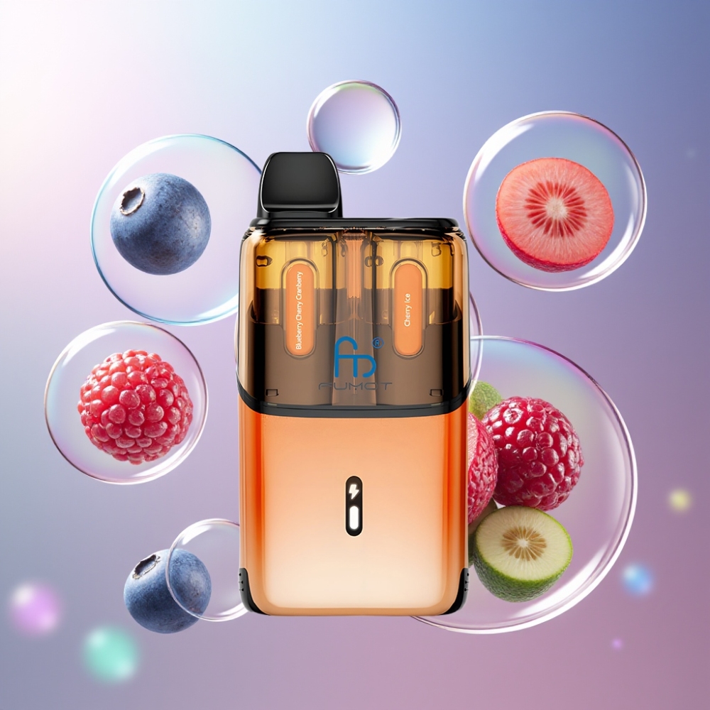 Myrtille Cerise Canneberge  Cerise Glacée Fumot Ultra T32000 32000 Puffs Belgique Grossiste 800mAh