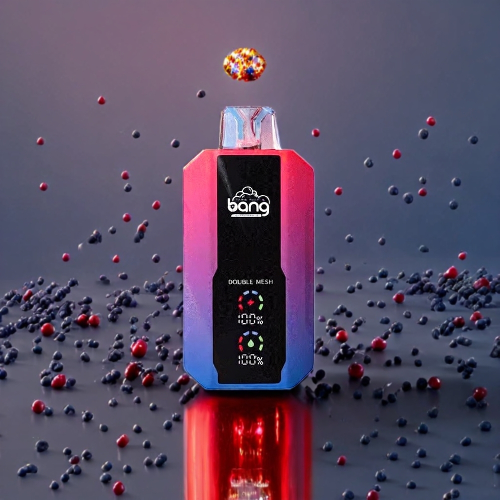 Myrtille Framboise Bang 25000 Puffs Belgique Grossiste 30ml 5