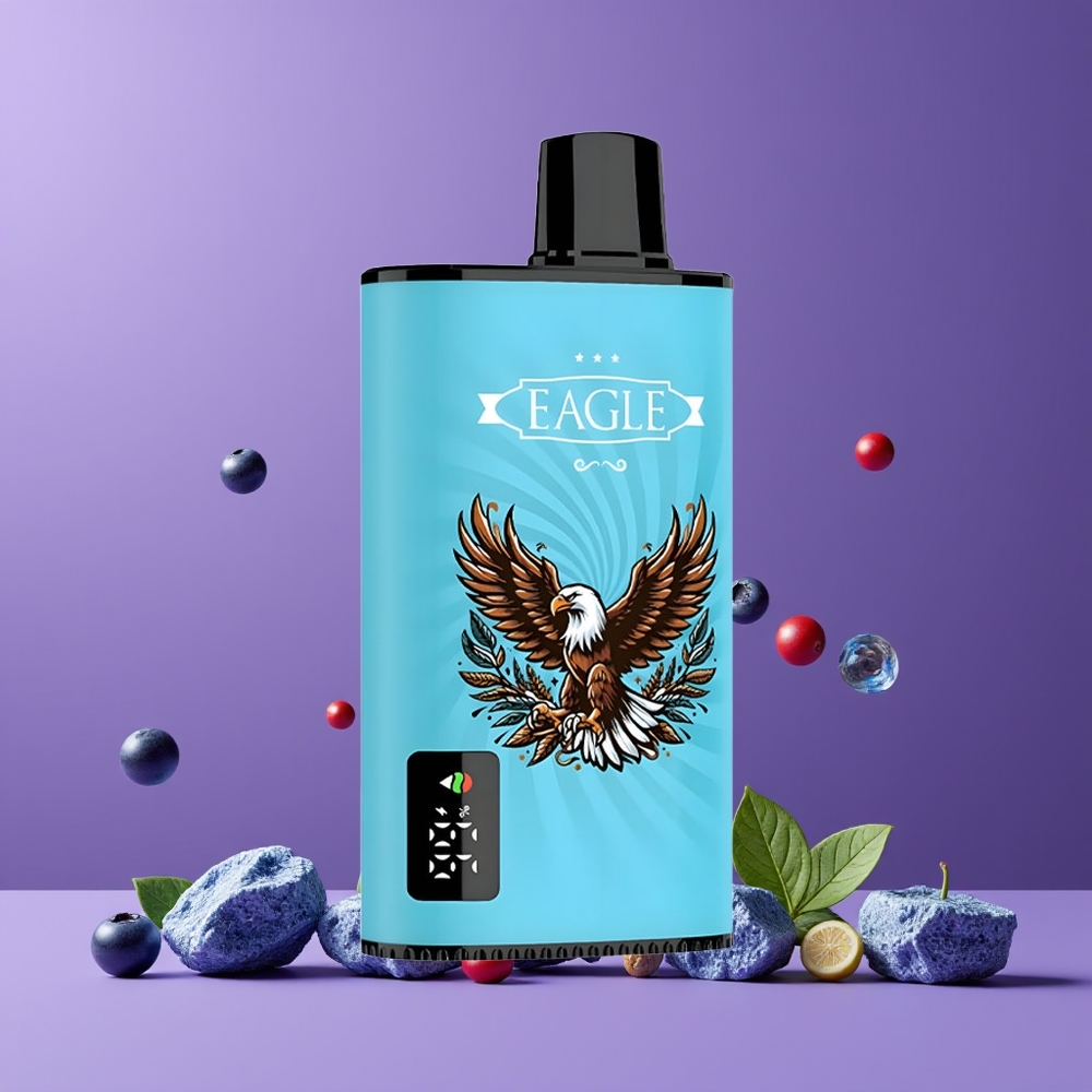 Myrtille Glace JNR Eagle Smart 23000 Puffs Belgique Grossiste 25ml 2 Nicotine