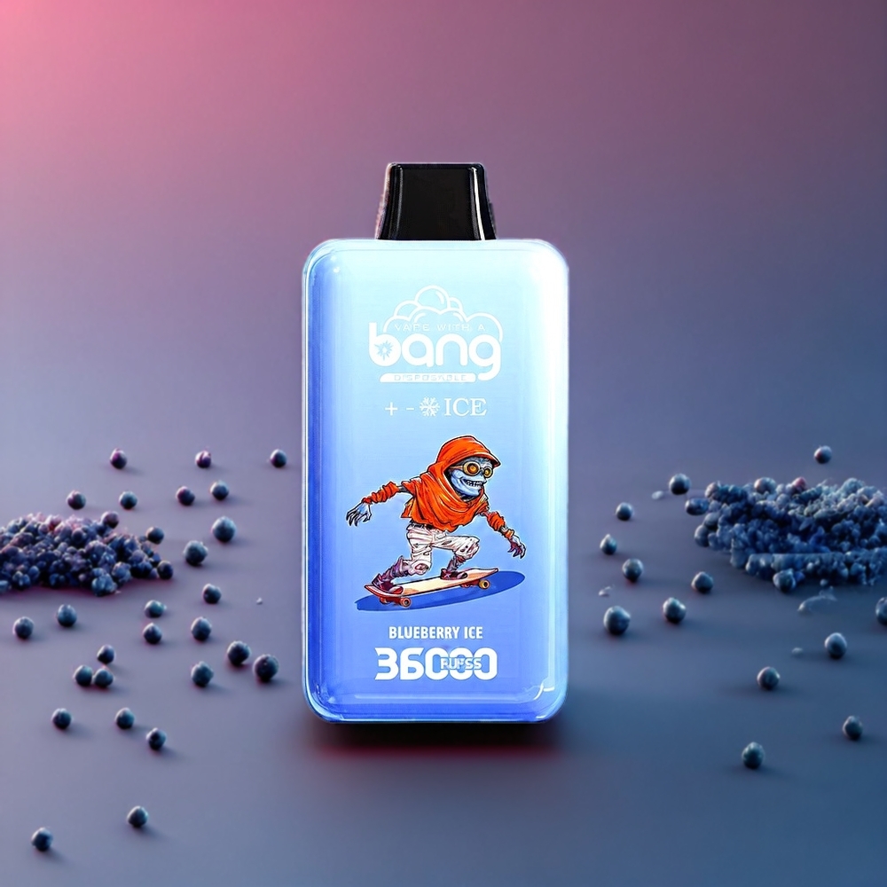 Myrtille Glacée Bang 36000 Ice Level 36000 Puffs 36ml Belgique Grossiste