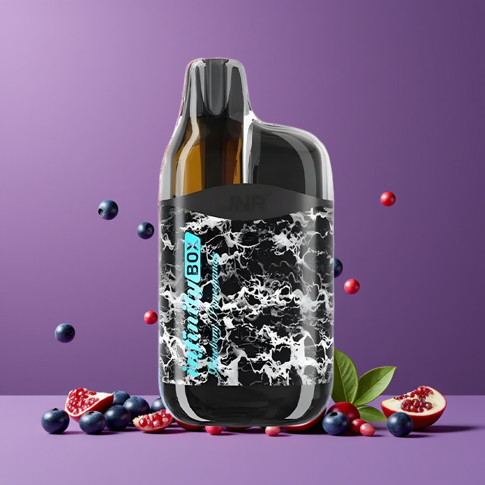 Myrtille Grenade JNR Infinity Box 10700 Puffs Belgique Grossiste 15ml 2