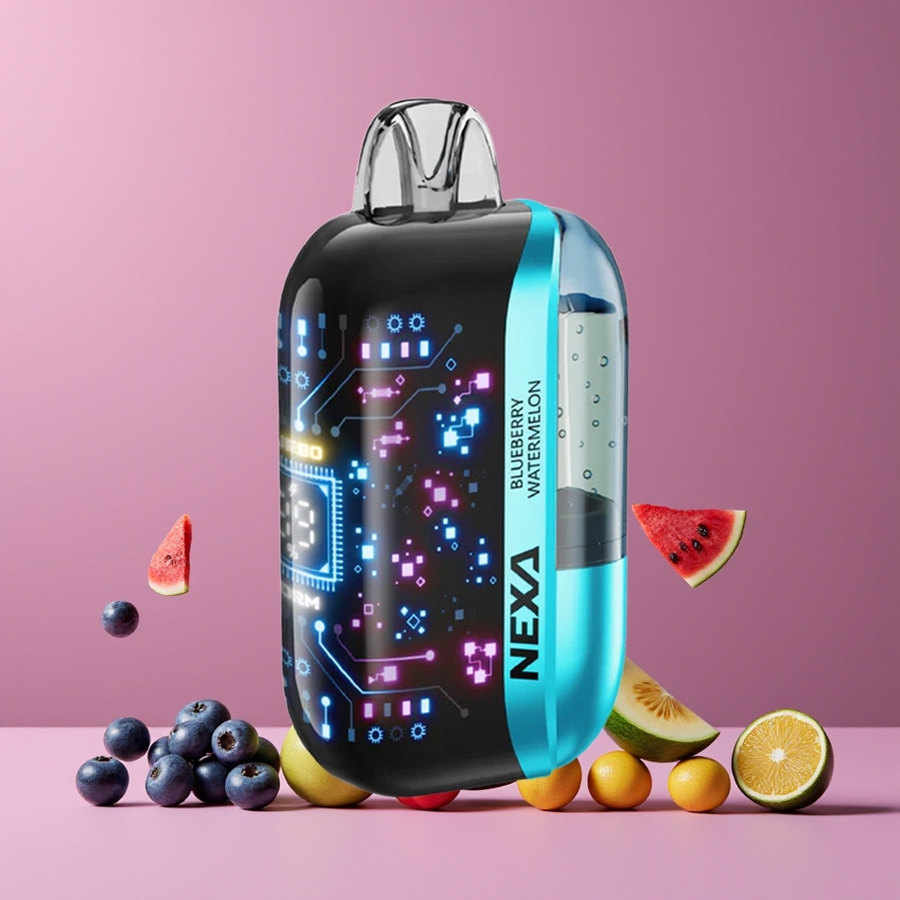 Myrtille Pastèque NEXA Ultra 50000 Puffs Belgique Grossiste 20ml 5