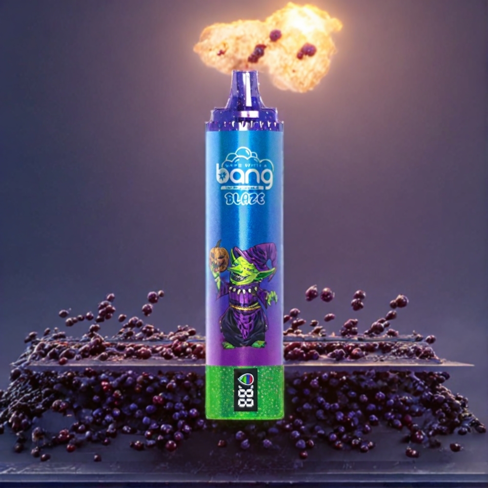Myrtille Raisin Bang Blaze Tornado 20000 Puffs Type-C Belgique Grossiste 0 2 3 5