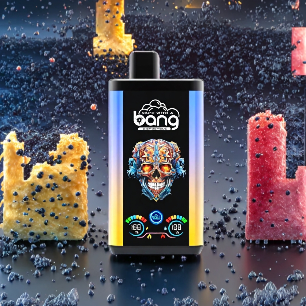 Mélange de Fruits  Bleu Glacé Bang 30K Pro 30000 Puffs 36ml Belgique Grossiste Dual-Flavor System
