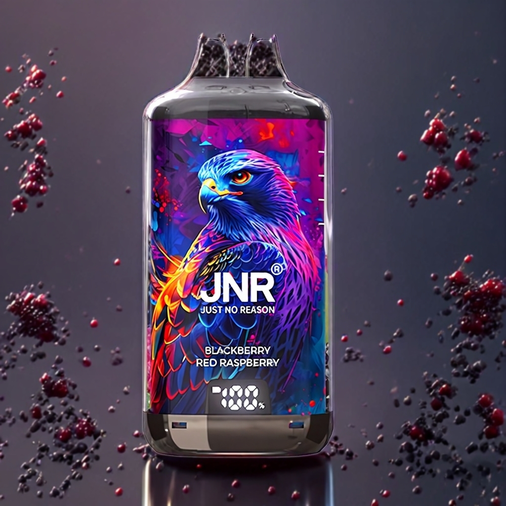 Mûre Framboise JNR Falcon X⁺ 28000 Puffs Belgique Grossiste Rechargeable 950mAh