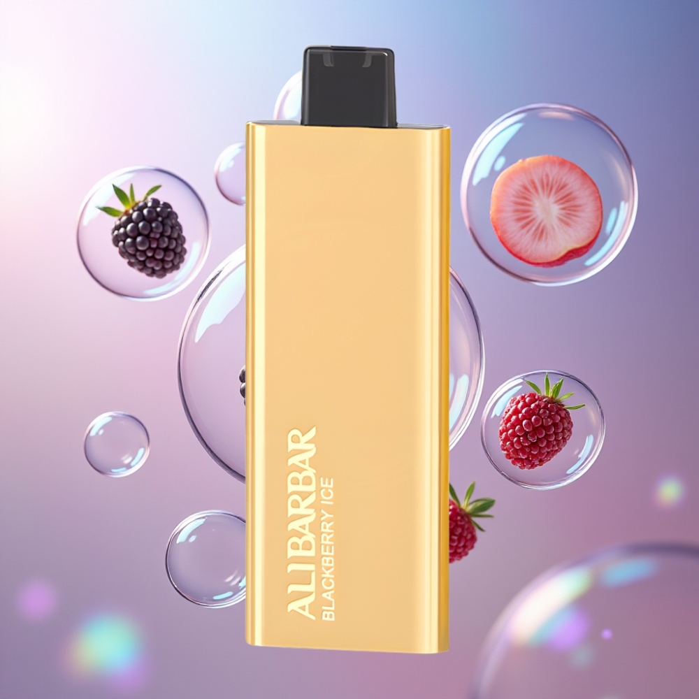 Mûre Glacée Alibarbar Pandora 7000 Puffs Belgique Grossiste 17ml 10 Ohm